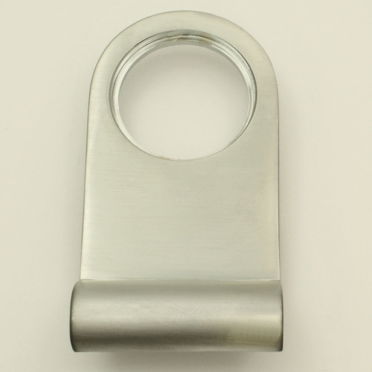 Front Door Cylinder Pull - Satin Chrome - G Johns & Sons Ltd - Architectural Ironmongery