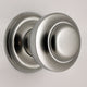 Traditional Victorian Style Centre Door Knob - Satin Chrome