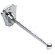 Fold-Away Coat And Clothes Hanger Support Hook - Polished Chrome