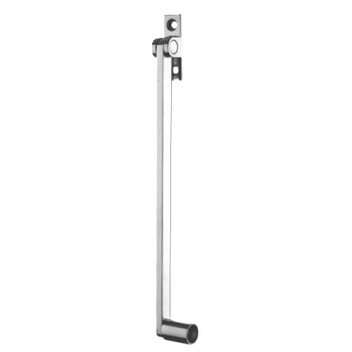 Pivoting Roller Stay For Fanlight Windows - Polished Chrome
