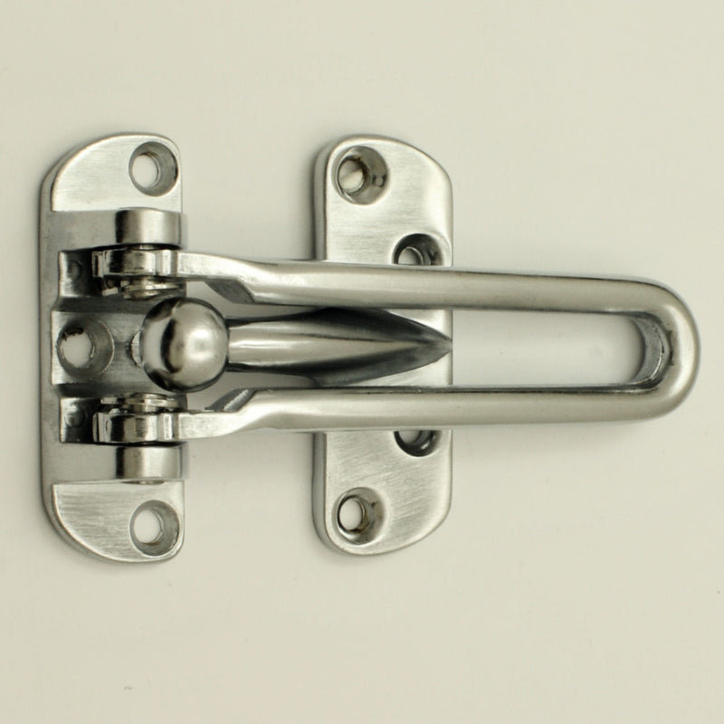 Front Door Guard (Hotel Room Guard) - Satin Chrome