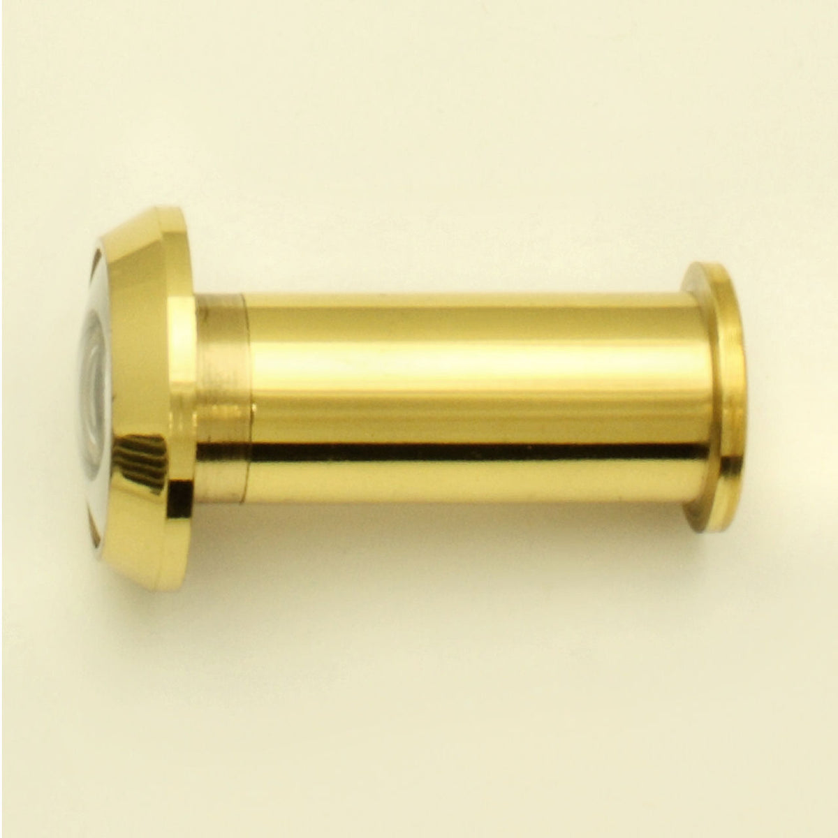 180 Degree Wide Angle Door Viewer - Polished Brass - G Johns & Sons Ltd - Architectural Ironmongery