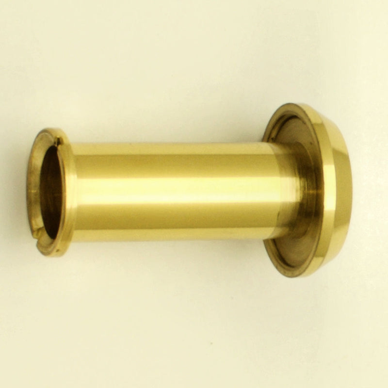 180 Degree Wide Angle Door Viewer - Polished Brass - G Johns & Sons Ltd - Architectural Ironmongery