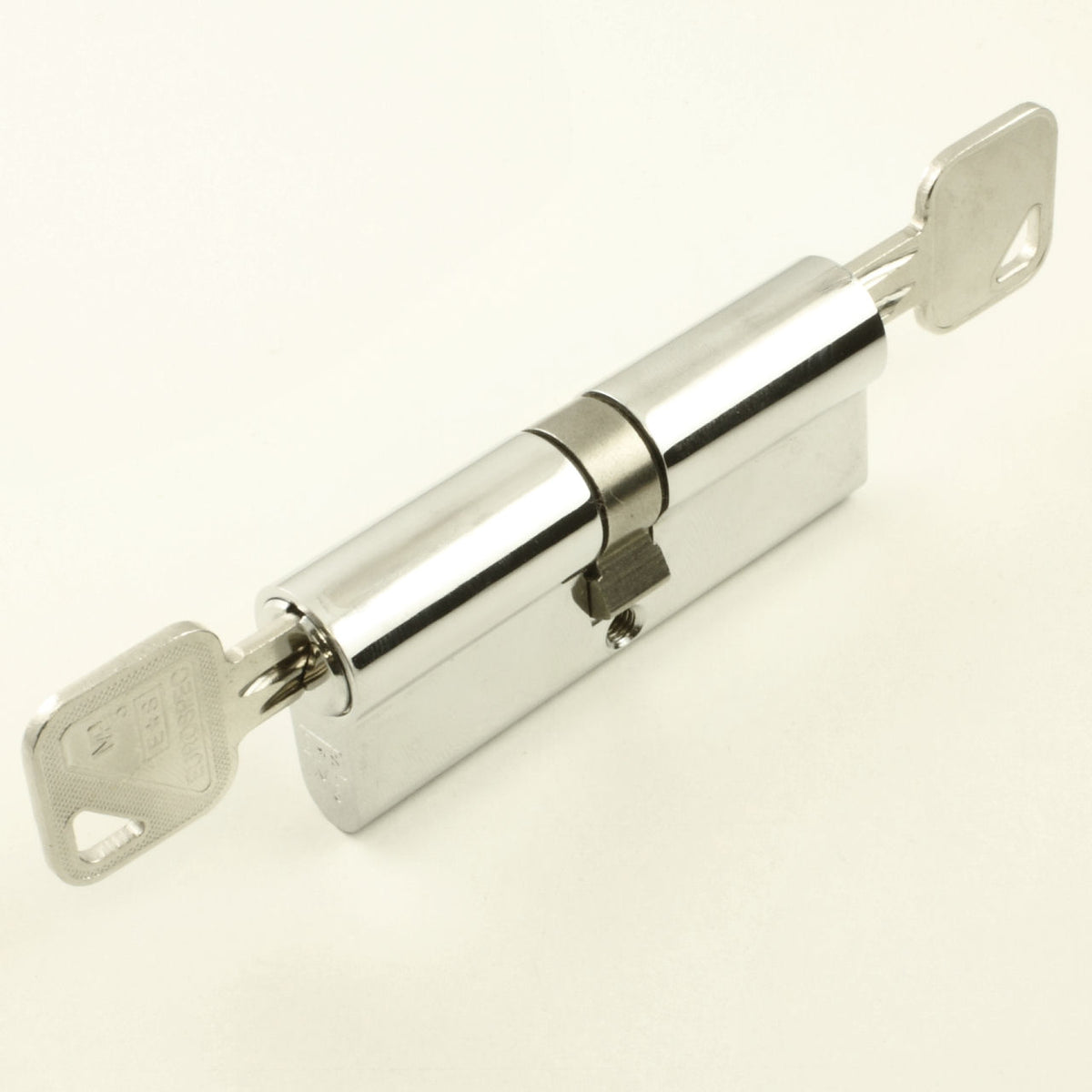Eurospec 5 Pin - Euro Profile Cylinders - Key / Key - Polished Chrome - G Johns & Sons Ltd - Architectural Ironmongery
