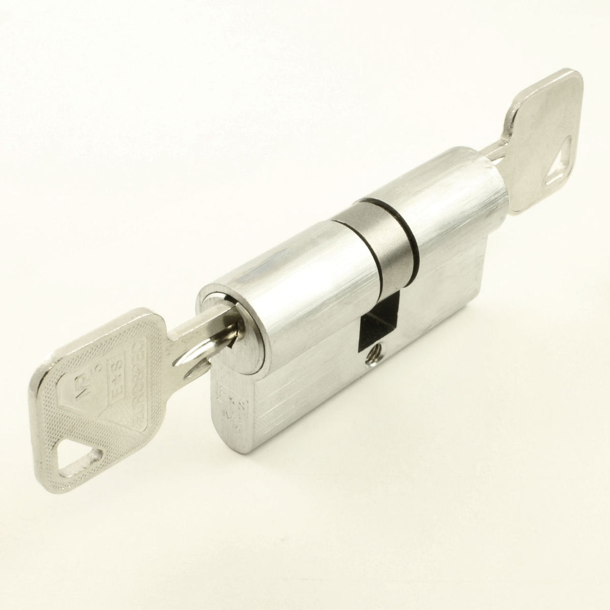 5 Pin - Euro Profile Cylinders - Key / Key - Satin Chrome