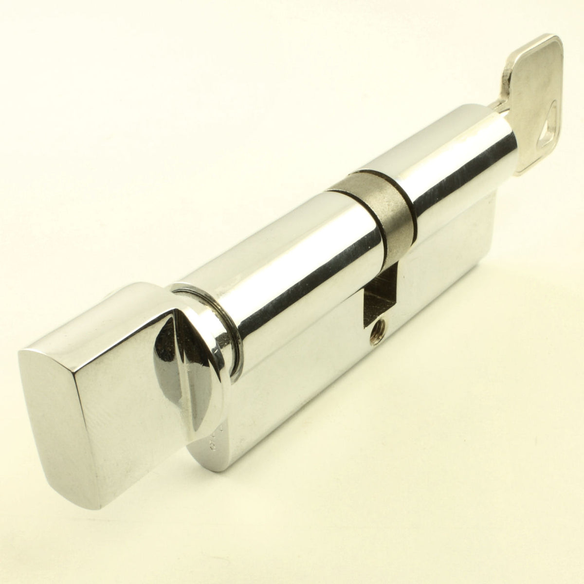 5 Pin - Euro Profile Cylinders - Key / Turn - Polished Chrome