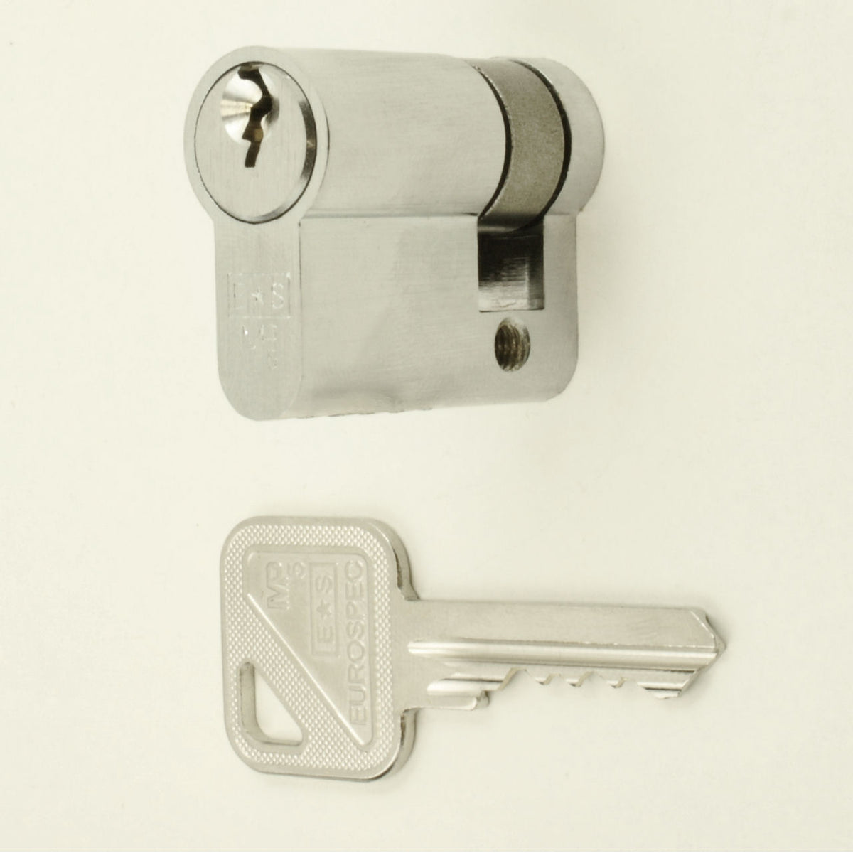 Eurospec 5 Pin - Euro Profile Single Cylinders - Satin Chrome - G Johns & Sons Ltd - Architectural Ironmongery