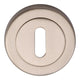 Standard Profile Round Escutcheons - Satin Nickel