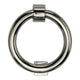 Traditional Ring Door Knocker - Polished Nickel