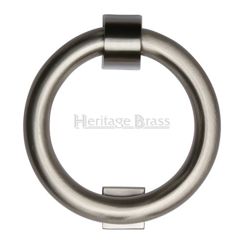 Traditional Ring Door Knocker - Satin Nickel