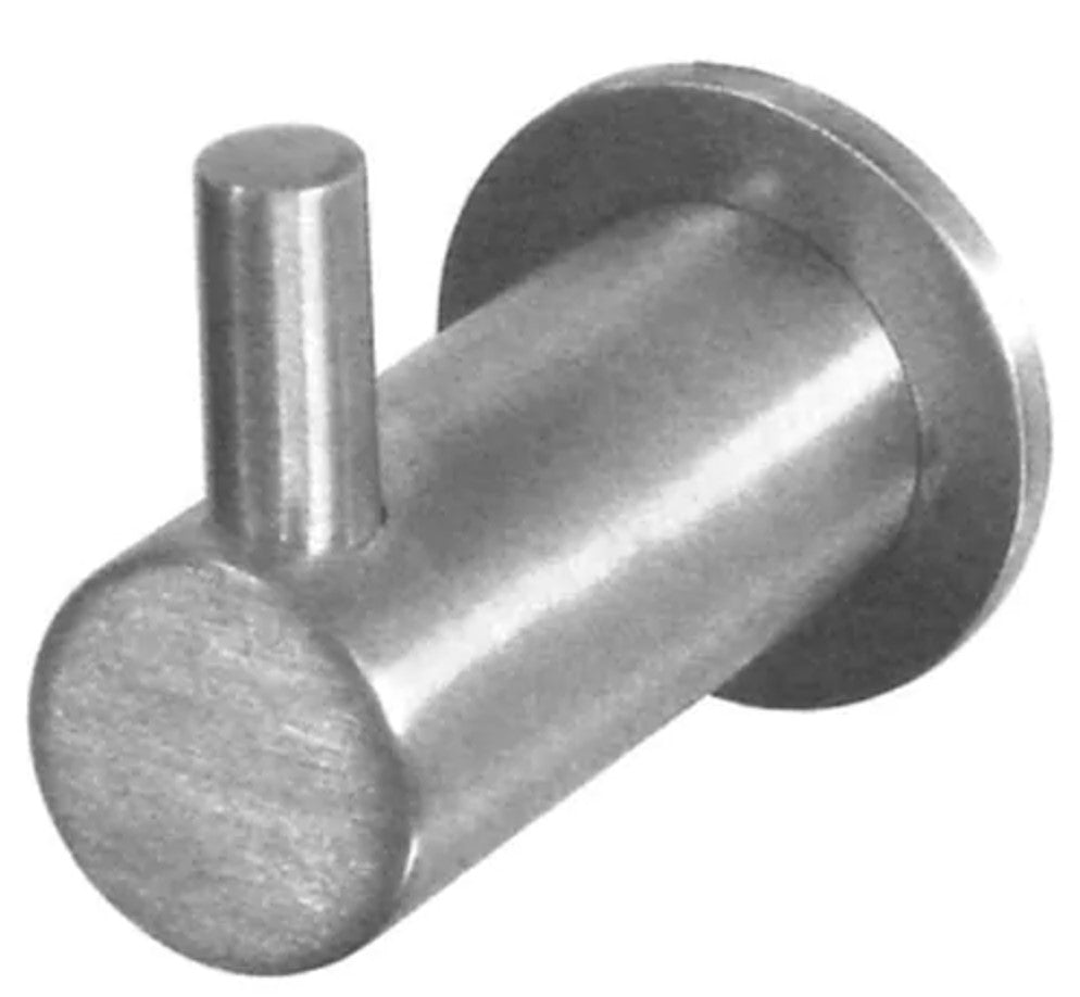 Robe hook satin stainless steel