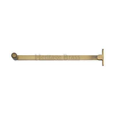 Roller Arm Stay - Antique Brass (Gloss Lacquered)