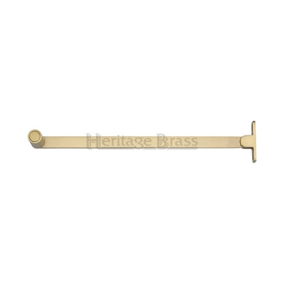 Roller Arm Stay - Satin Brass (Lacquered)