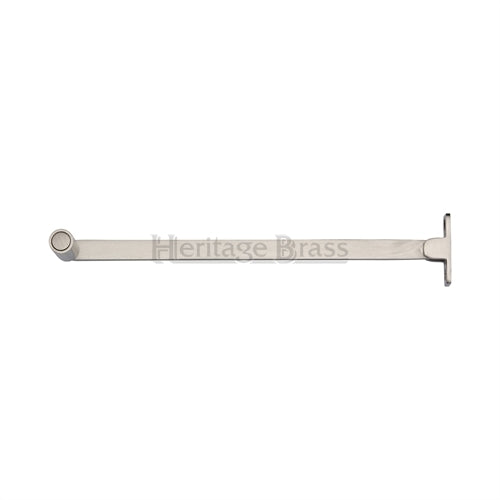 Roller Arm Stay - Satin Nickel