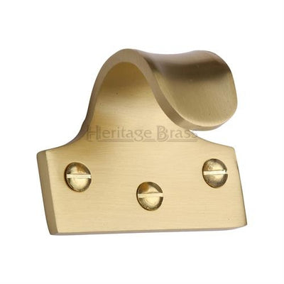 Sash Lift - Satin Brass (Lacquered)