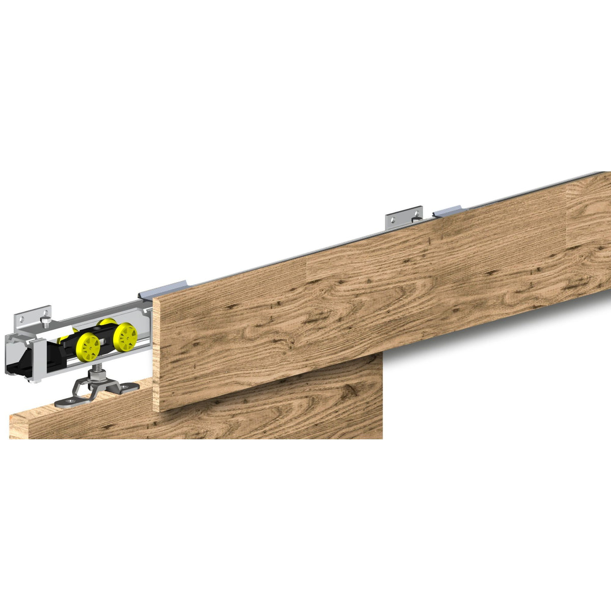 Brackets For Attaching Custom Made Wooden & MDF Pelmets To Sliding Door Tracks