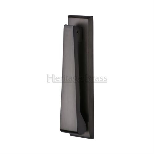 Traditional Slim Door Knocker - Matte Bronze