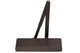 Slimline Overhead Door Closer With Backcheck - CE / UKCA Marked - Fire Rated - Certifire Approved - EN1154 Power Size 2-5 - Adjustable Via Spring - 240mm x 69mm x 49mm - Dark Bronze (Powder Coated)