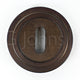 Standard Profile Escutcheon With Stepped Rose - 53mm x 10mm - Dark Bronze (Lacquered)