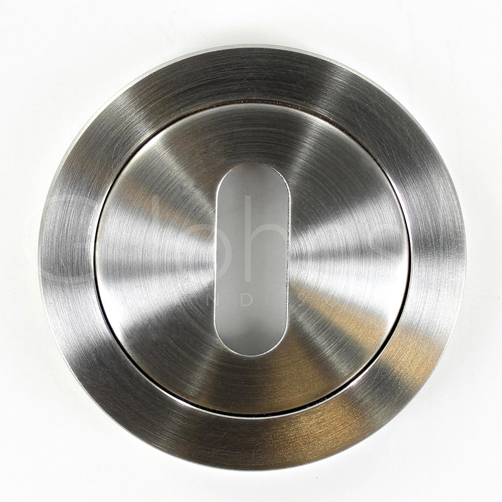 Standard Round Profile Escutcheon - Satin Stainless Steel
