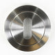 Standard Round Profile Escutcheon - Suitable For Use On FD30 / FD60 Fire Rated Doors - Satin Stainless Steel