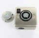 Surface Mounted Electro-Magnetic Fire Door Holder - 24v DC - With Manual On / Off Switch - Supplied With Armature Plate - Satin Nickel