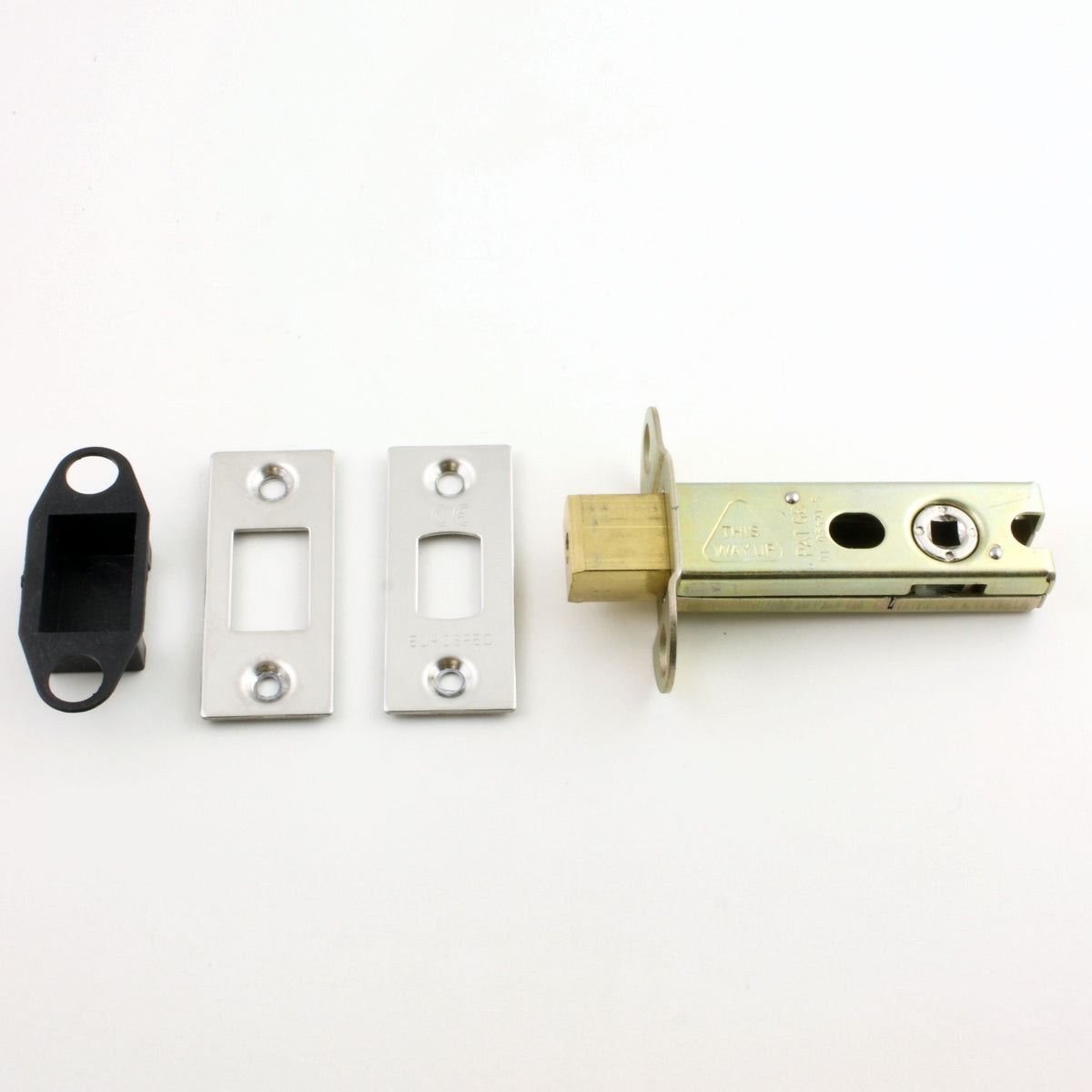 Eurospec Tubular Mortice Deadbolt With 5mm Follower - Polished Stainless Steel - (Shiny Finish) - G Johns & Sons Ltd - Architectural Ironmongery
