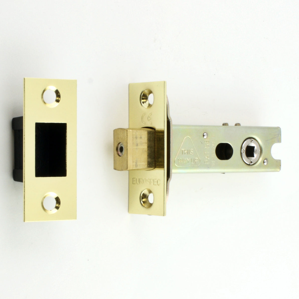 Tubular Mortice Deadbolt With 5mm Follower - PVD Brass