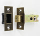 Architectural Quality Tubular Mortice Deadbolt With 5mm Follower - CE / UKCA Marked - Fire Rated - Certifire Approved - Antique Brass (Lacquered)