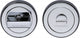 Turn & Release On Round Rose - Polished Chrome