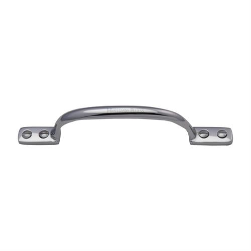 Sash Window Pull Handle 152mm - Polished Chrome