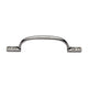 Sash Window Pull Handle 152mm - Polished Nickel