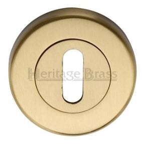 Standard Profile Escutcheon - Satin Brass (Lacquered)