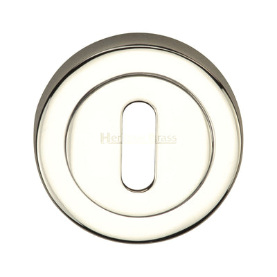 Standard Round Profile Escutcheon - Polished Nickel