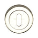 Standard Round Profile Escutcheon - Polished Nickel