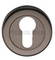 Euro Profile Escutcheon - Matt Bronze (Lacquered)