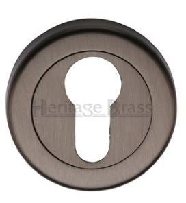 Euro Profile Escutcheon - Matt Bronze 