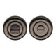 Colonial Bathroom Turn & Release Set - 53mm x 10mm - Matt Bronze (Lacquered)