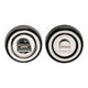 Colonial Bathroom Turn & Release Set - 53mm x 10mm - Polished Nickel