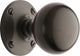 Westminster Round Mortice Knobs - Matt Bronze (Lacquered)