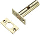 Security Rack Bolt For Wooden Doors - 60mm Long - Electro Brass