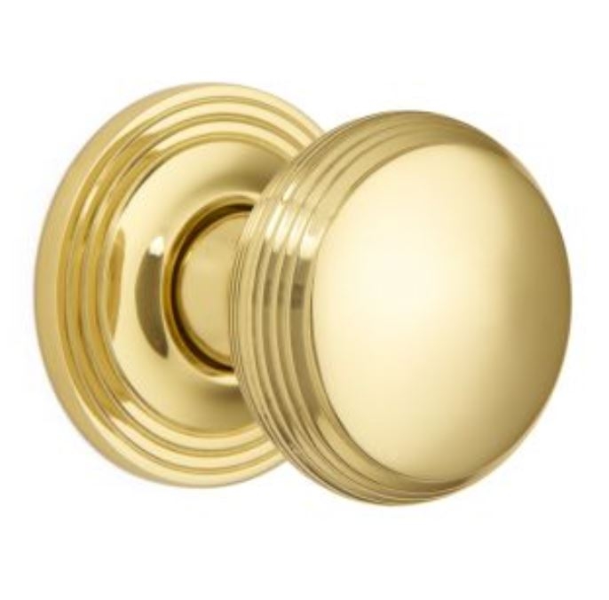Knobs On Concealed Fixed Roses - Traditional English Made