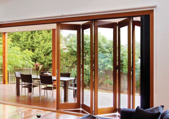Brio Bi-folding External Door