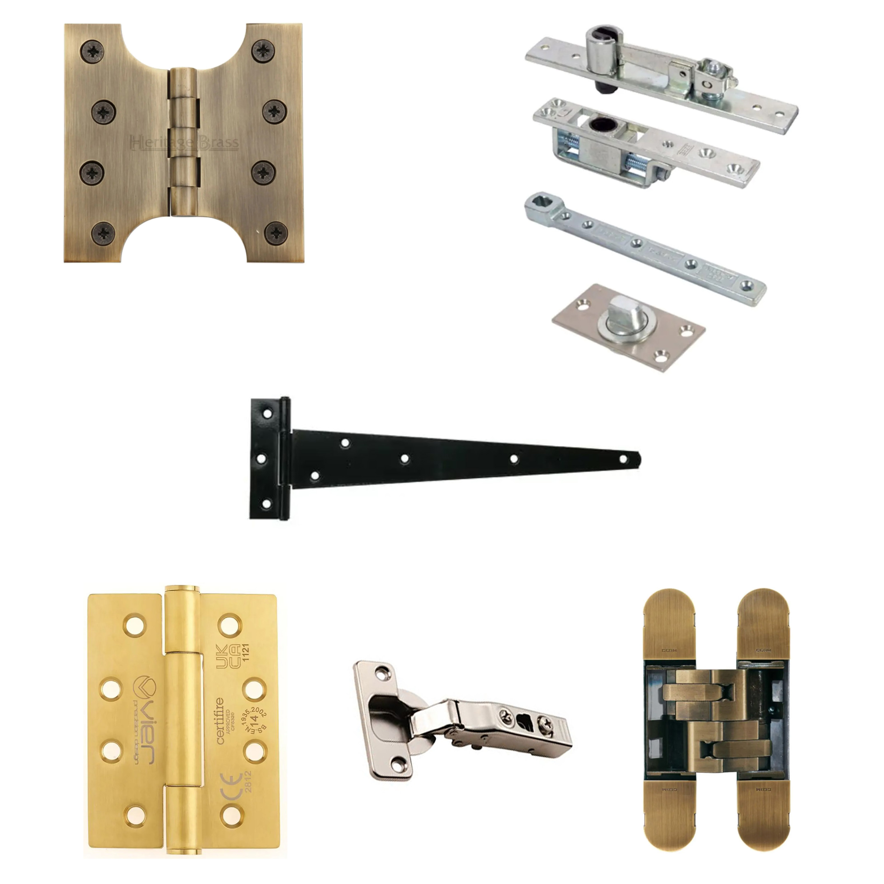 Door Hinges, Self Closing Fire Door Hinges