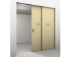 2 Door Telescopic Sliding Door Track Kit - Max Door Width Per Panel 1200mm - To Cover A Maximum Opening Of 2330mm - Max Panel Weight 80kg