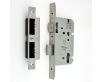 DIN Style Euro Profile Sash Lock - 60mm Backset - 72mm Centres - Satin Stainless Steel