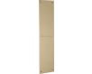 Flat Style Finger Plate - Face Fixed - Three Sizes Available - Polished Brass (Lacquered)