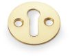 Victorian Standard Profile Escutcheon - Polished Brass