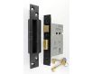 3 Lever Architectural Quality Mortice Sash Lock - CE Marked - Fire Rated - Certifire Aprroved - Matt Black