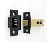 Architectural Quality Double Sprung Tubular Mortice Latch - CE Marked - Fire Rated - Certifire Aprroved - Matt Black